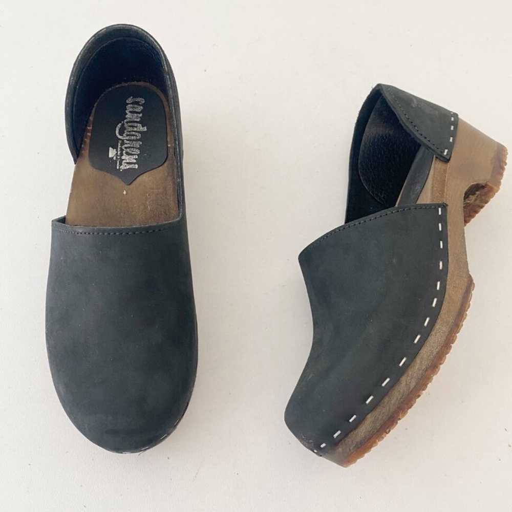 Sandgrens Sweden Closed-Back Clogs Shoes Black